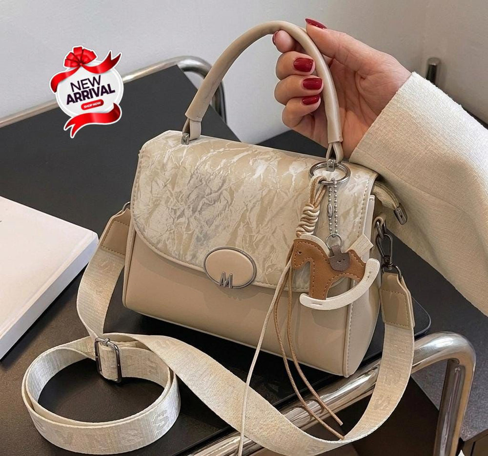 Crinkle Flap Bag M Buckle Color 06