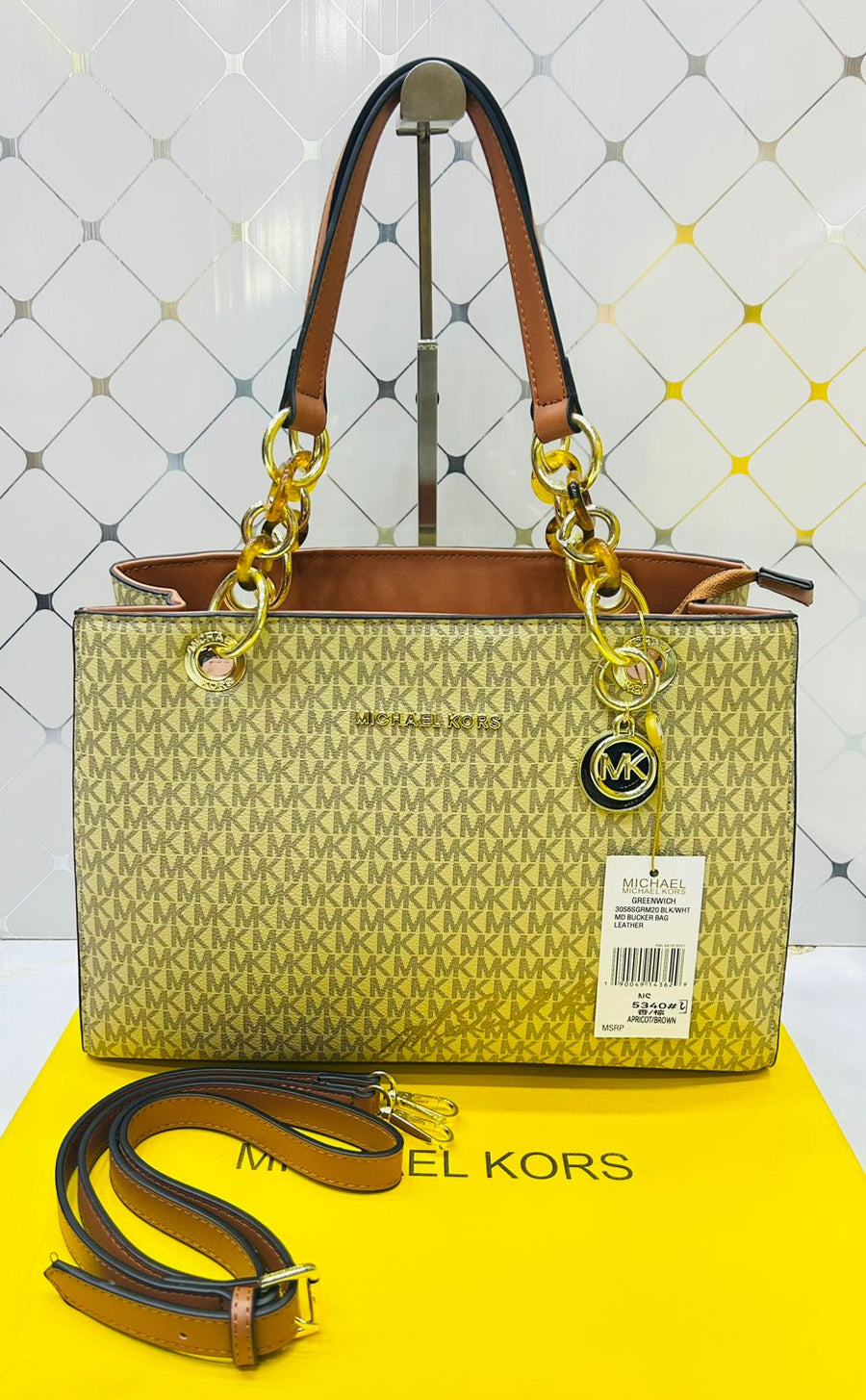 Michael Kors Inspired Greenwich Shoulder Bag Color 04