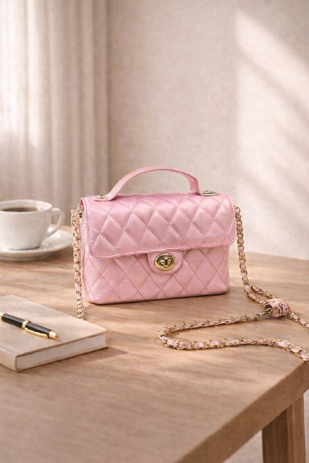 Quilted Mini Flap Bag Color 04