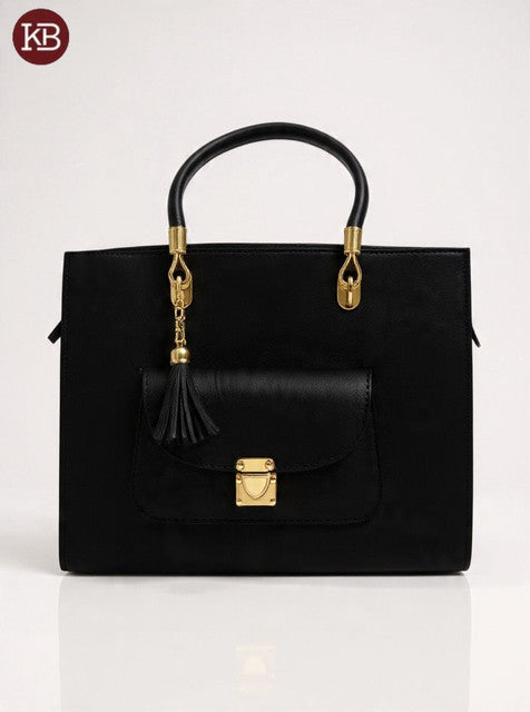 Tassel Top Handle Tote Color 05