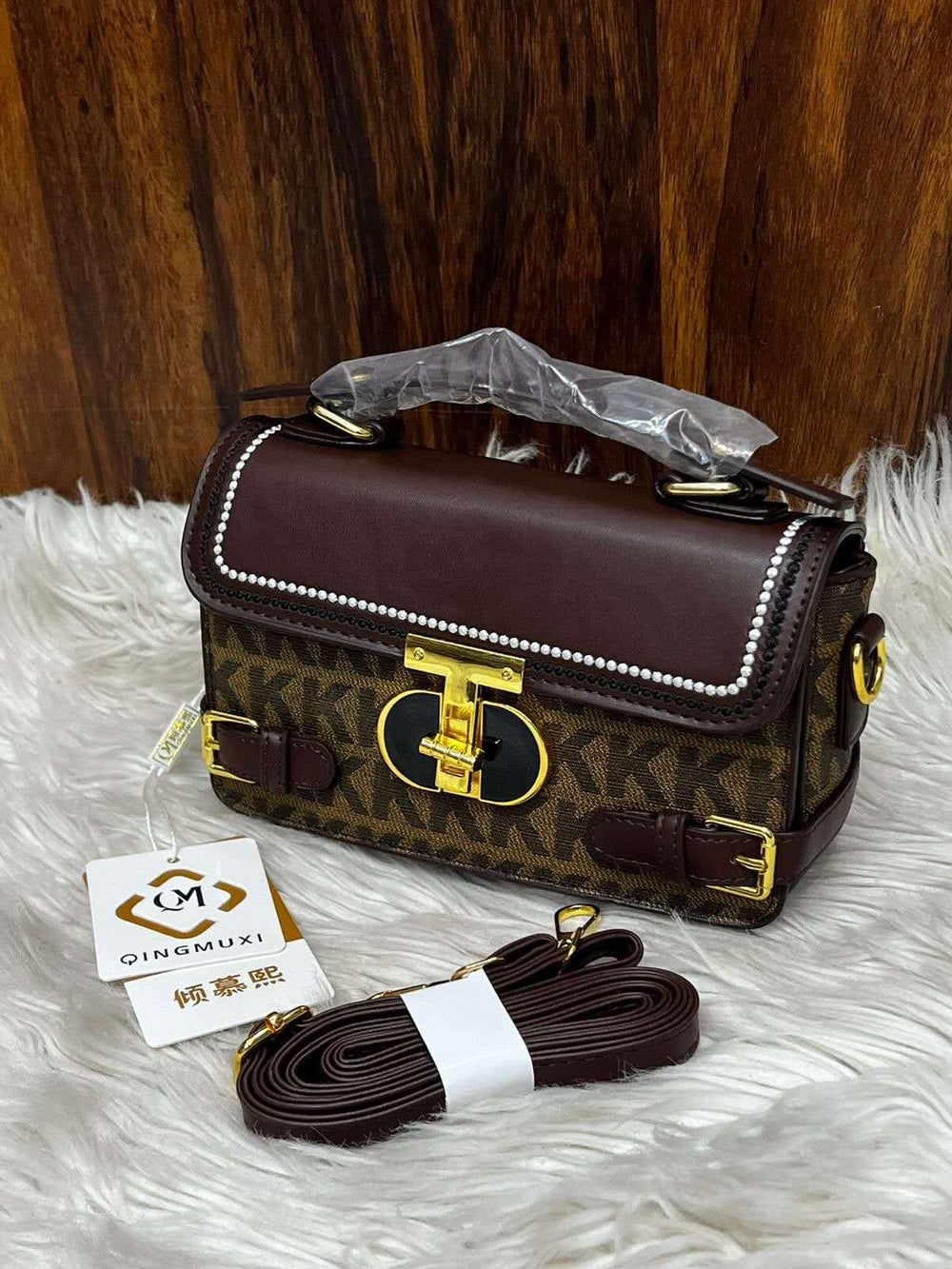 Monogram Structured Satchel Color 04