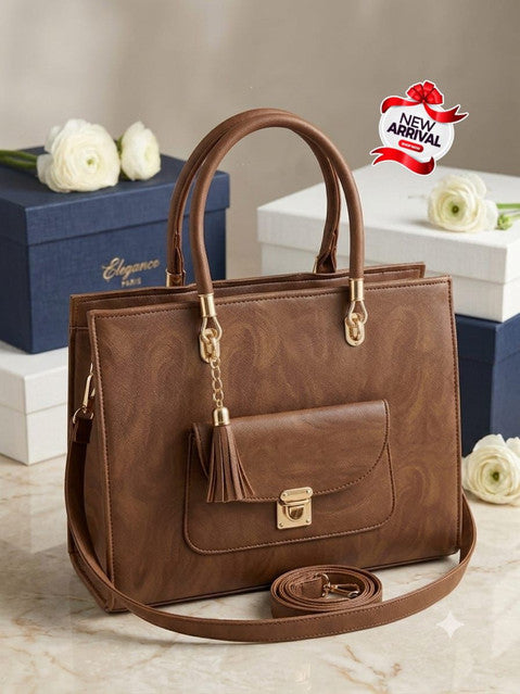 Elegance Crinkle Leather Tote Color 02