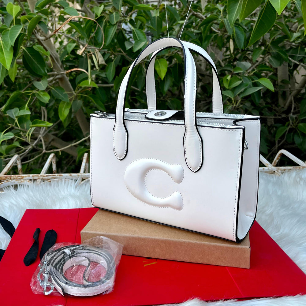 Coach Embossed C Tote Bag Color 01