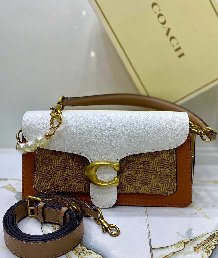 Coach Tabby Pearl Chain Bag Color 01