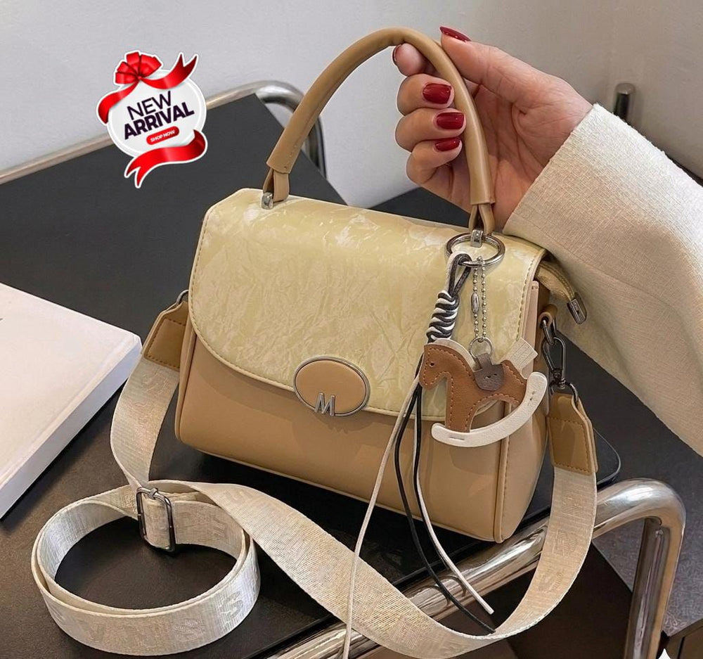 Crinkle Flap Bag M Buckle Color 03