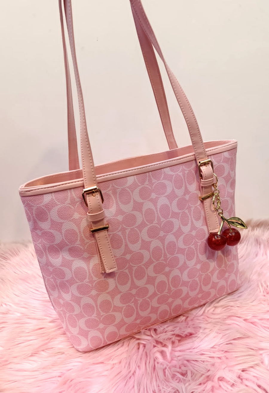 Signature Print Tote Bag – Color 03 -famous