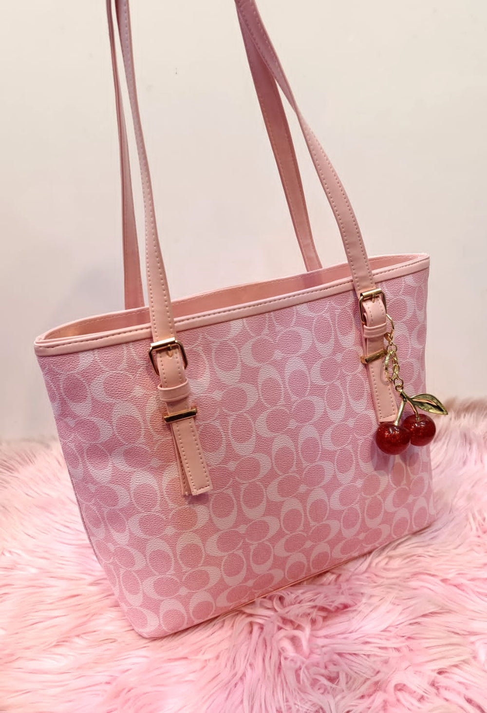 Signature Print Tote Bag – Color 03 -famous