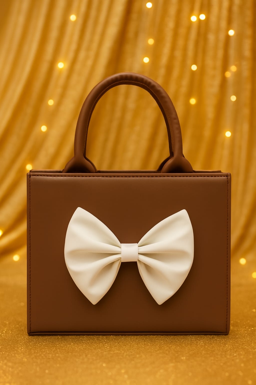 Bow Style Handbag For Girls - ZM