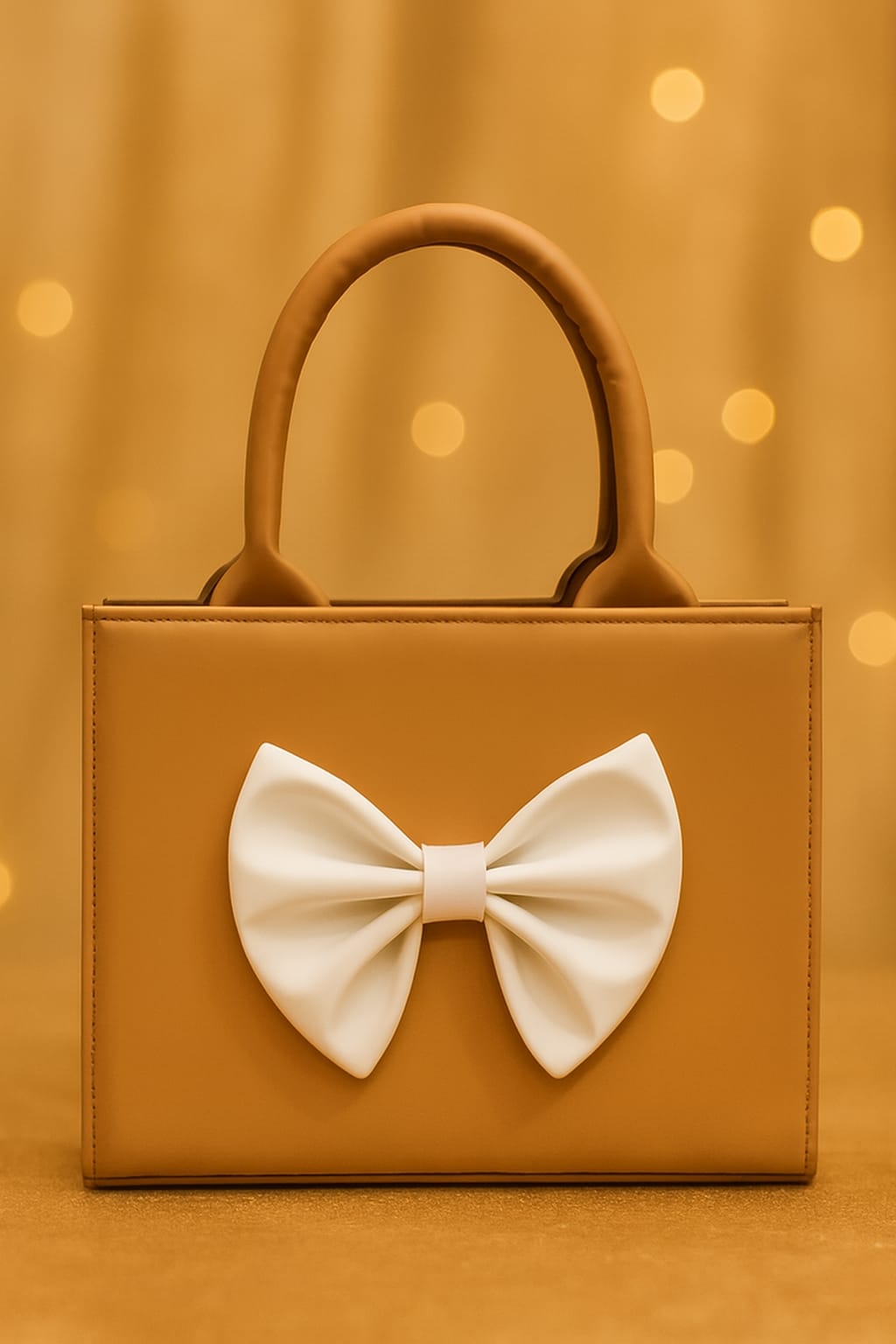 Bow Style Handbag For Girls - ZM