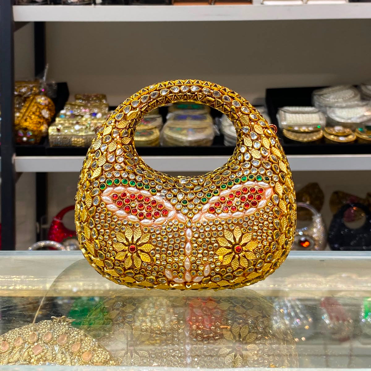 Showstopper Bridal Clutch - Design 27 -shaheen