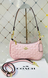 Coach Inspired Quilted Signature Shoulder Bag Color 04