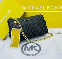 MK Inspired Signature Monogram Chain Clutch Color 02