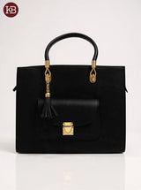 Tassel Top Handle Tote Color 05