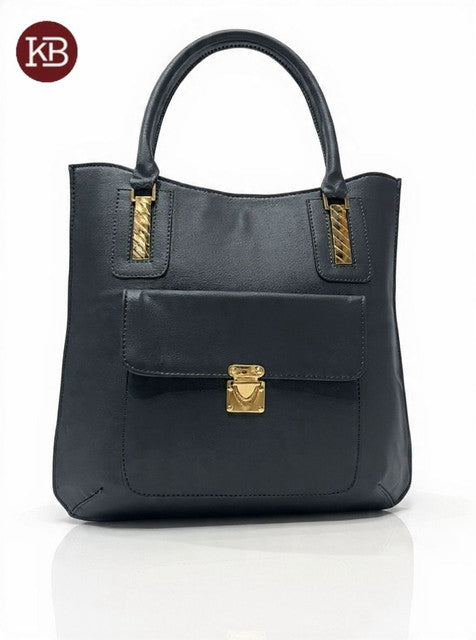 Structured Push-Lock Tote Bag Color 02