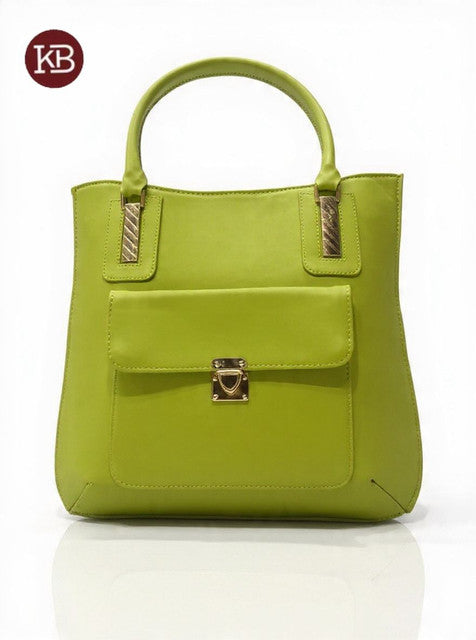 Structured Push-Lock Tote Bag Color 03