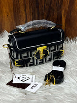 Monogram Structured Satchel Color 02