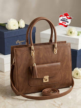 Elegance Crinkle Leather Tote Color 02
