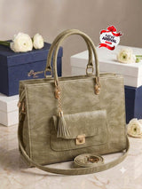 Elegance Crinkle Leather Tote Color 03