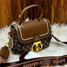 Dior Inspired Oblique Canvas Flap Bag
