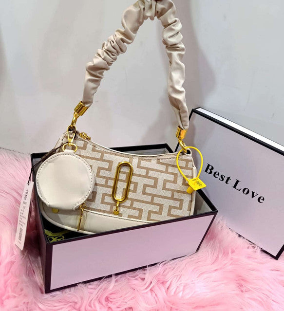 Fashion Bags Striped Satchel Color 01