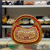 Golden Hour Statement Clutch - Design 17 -shaheen