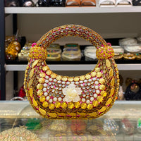 Elegant Radiance Box Clutch - Design 19 -shaheen
