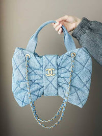 Chanel Quilted Bow Bag Color 06