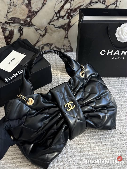 Chanel Quilted Bow Bag Color 01