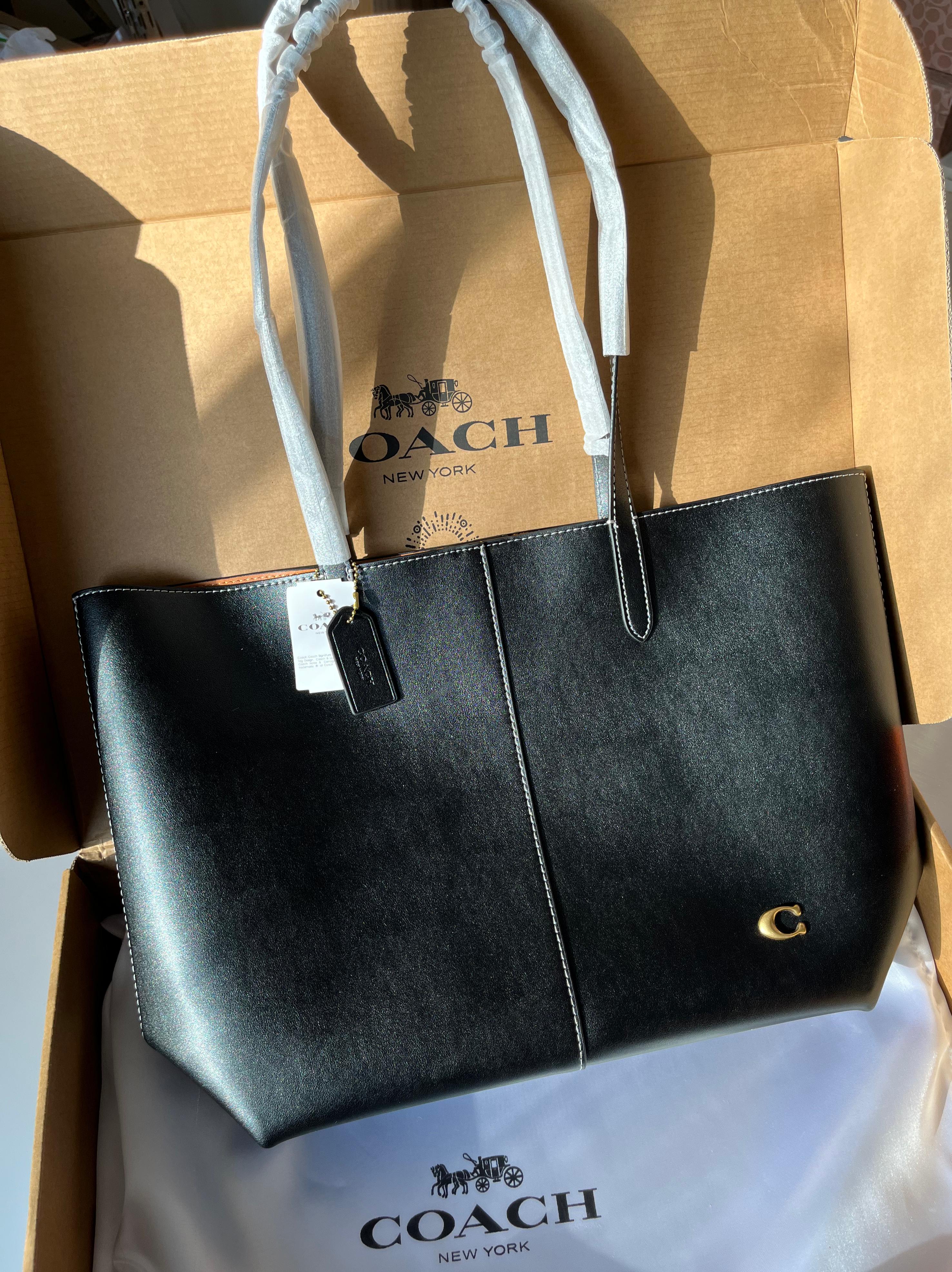 Coach Signature Tall Tote Bag Color 01