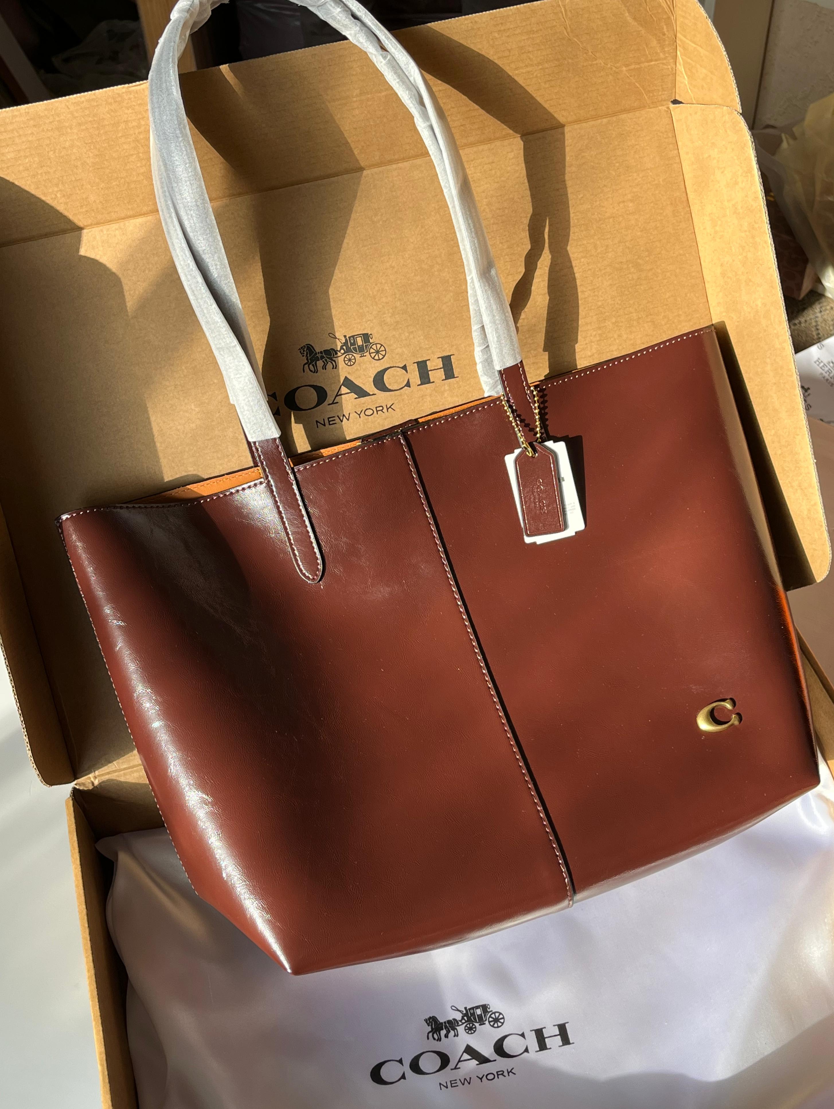 Coach Signature Tall Tote Bag Color 04
