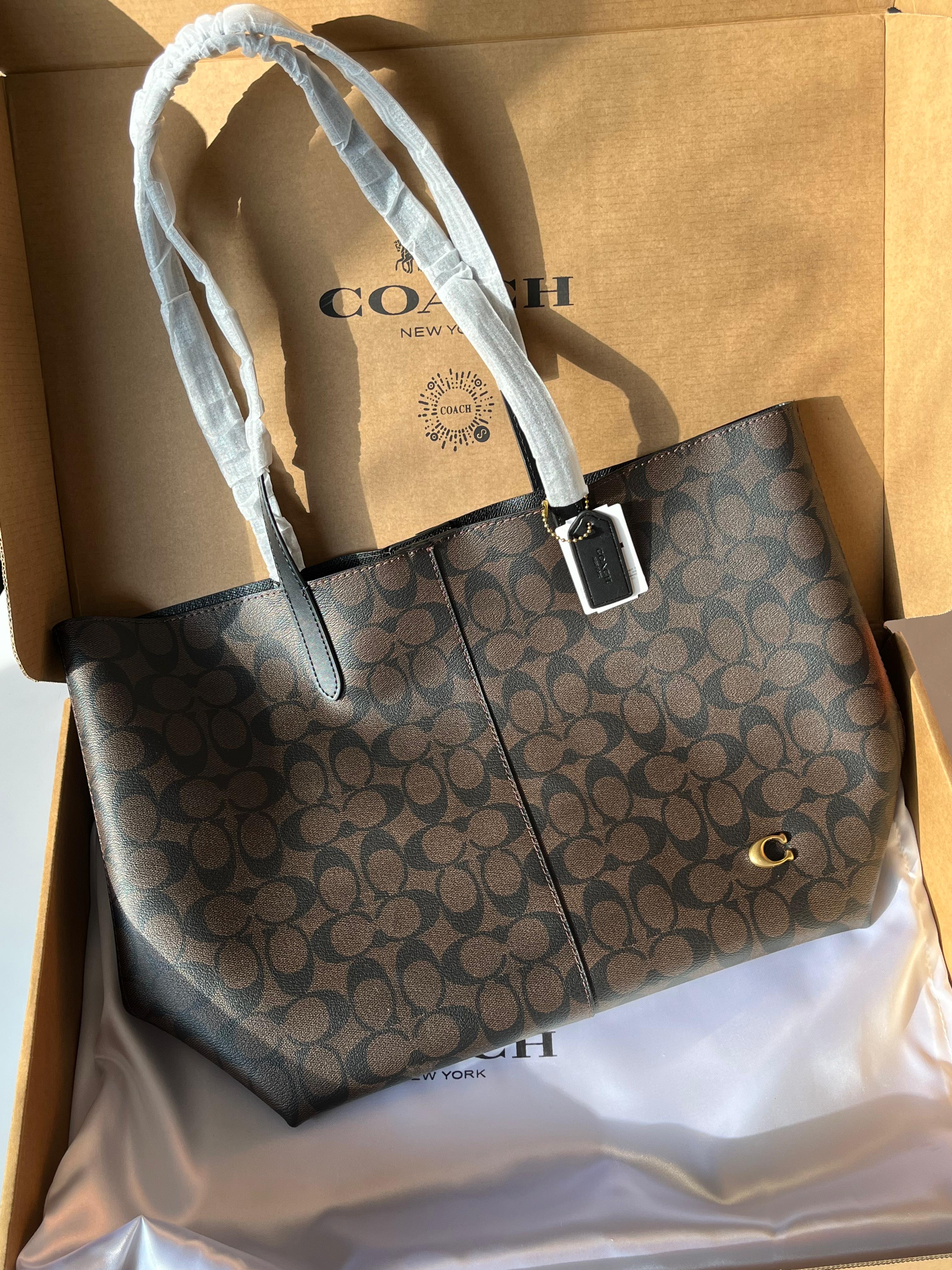 Coach Signature Tall Tote Bag Color 03