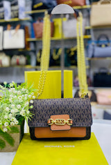 Michael Kors MK Chain Handbag Color 02
