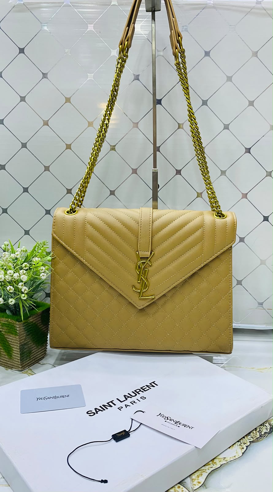 Saint Laurent Envelope Chain Bag Color 07