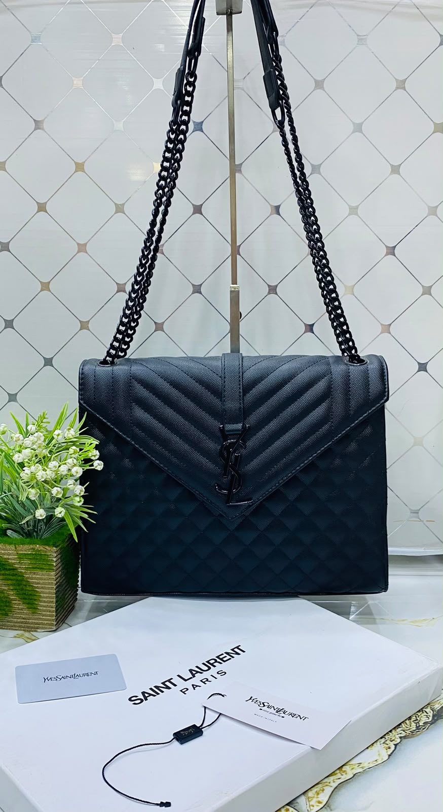 Saint Laurent Envelope Chain Bag Color 06