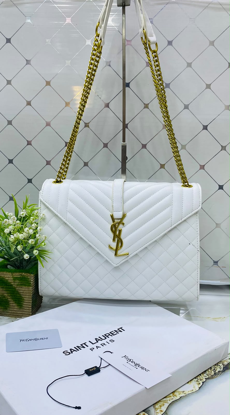 Saint Laurent Envelope Chain Bag Color 02