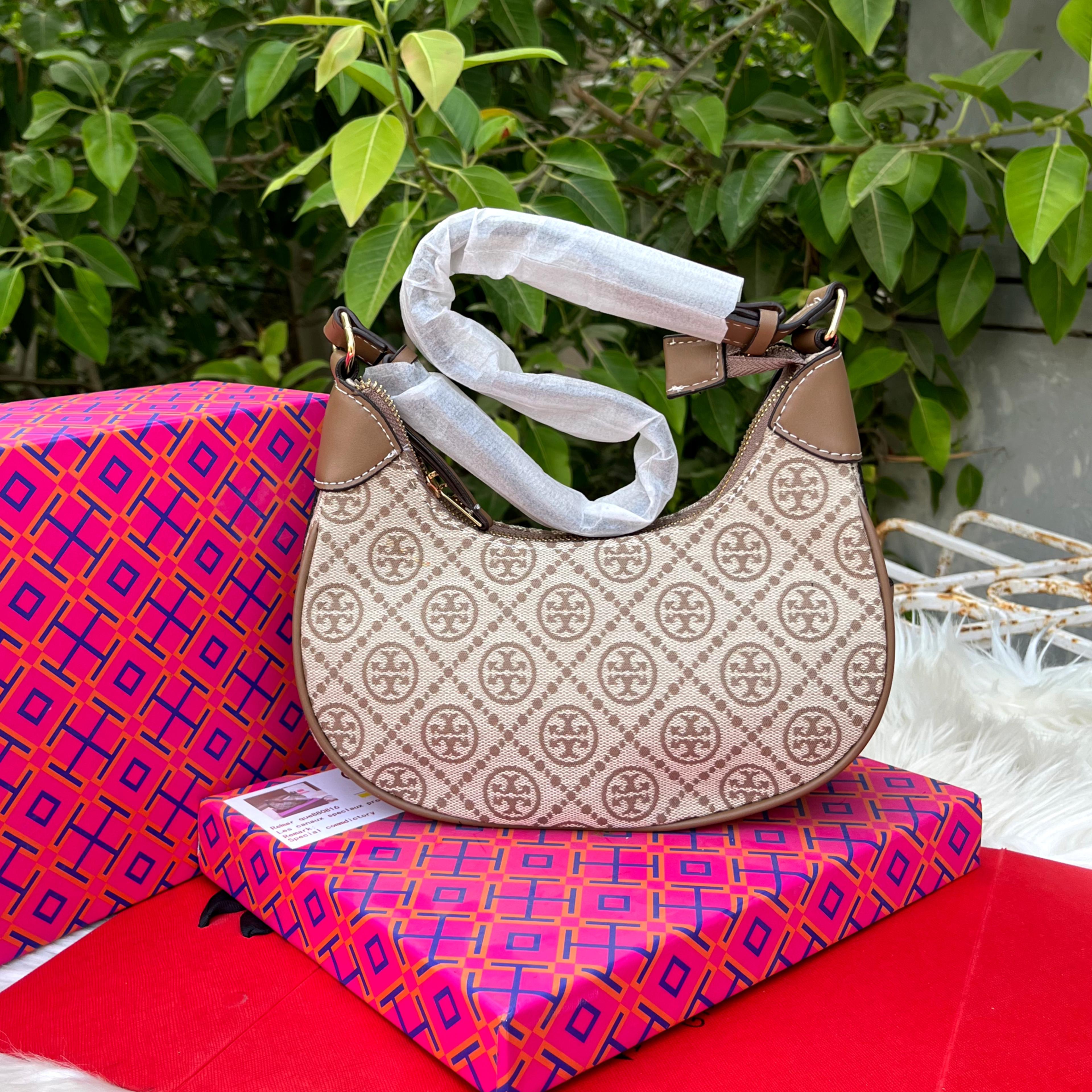 Tory Burch T Monogram Hobo Bag Color 01