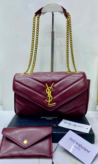 Saint Laurent LouLou Chevron Chain Bag Color 05