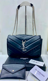 Saint Laurent LouLou Chevron Chain Bag Color 02