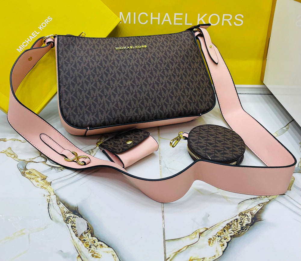 Michael Kors 3-in-1 Signature Bag Set Color 02
