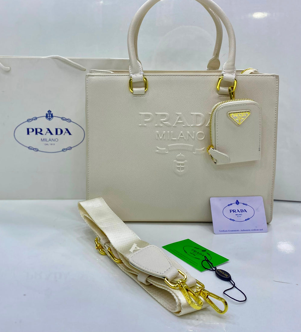 Prada Milano Saffiano Tote Bag Color 01