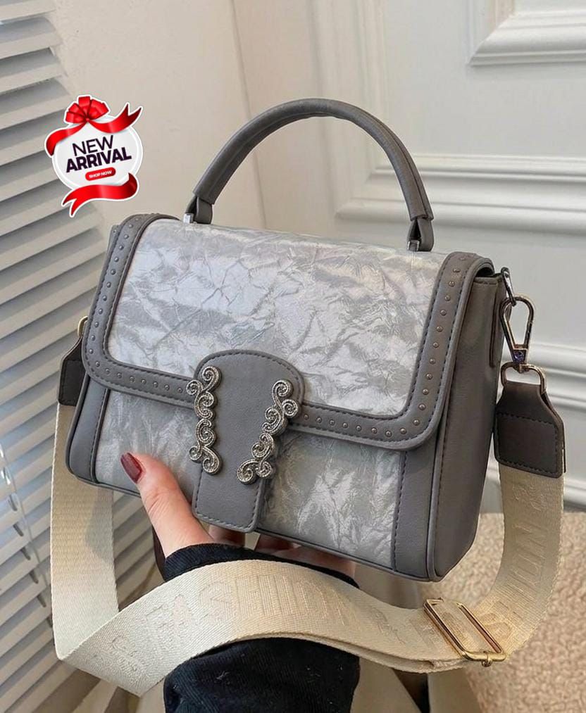 Crinkle Texture Flap Bag Color 04