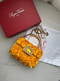 Roger Vivier Rose Crystal Clutch Color 04