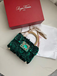 Roger Vivier Rose Crystal Clutch Color 03