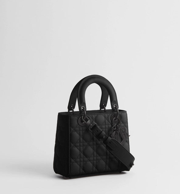 Dior Lady All-Black Cannage Bag Color 01