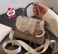 Crinkle Flap Bag M Buckle Color 01