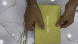 MK Inspired Signature Monogram Chain Clutch – Color 01