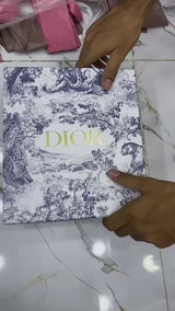 Dior Inspired Quilted Cannage Boston Bag - Color 01 -RK