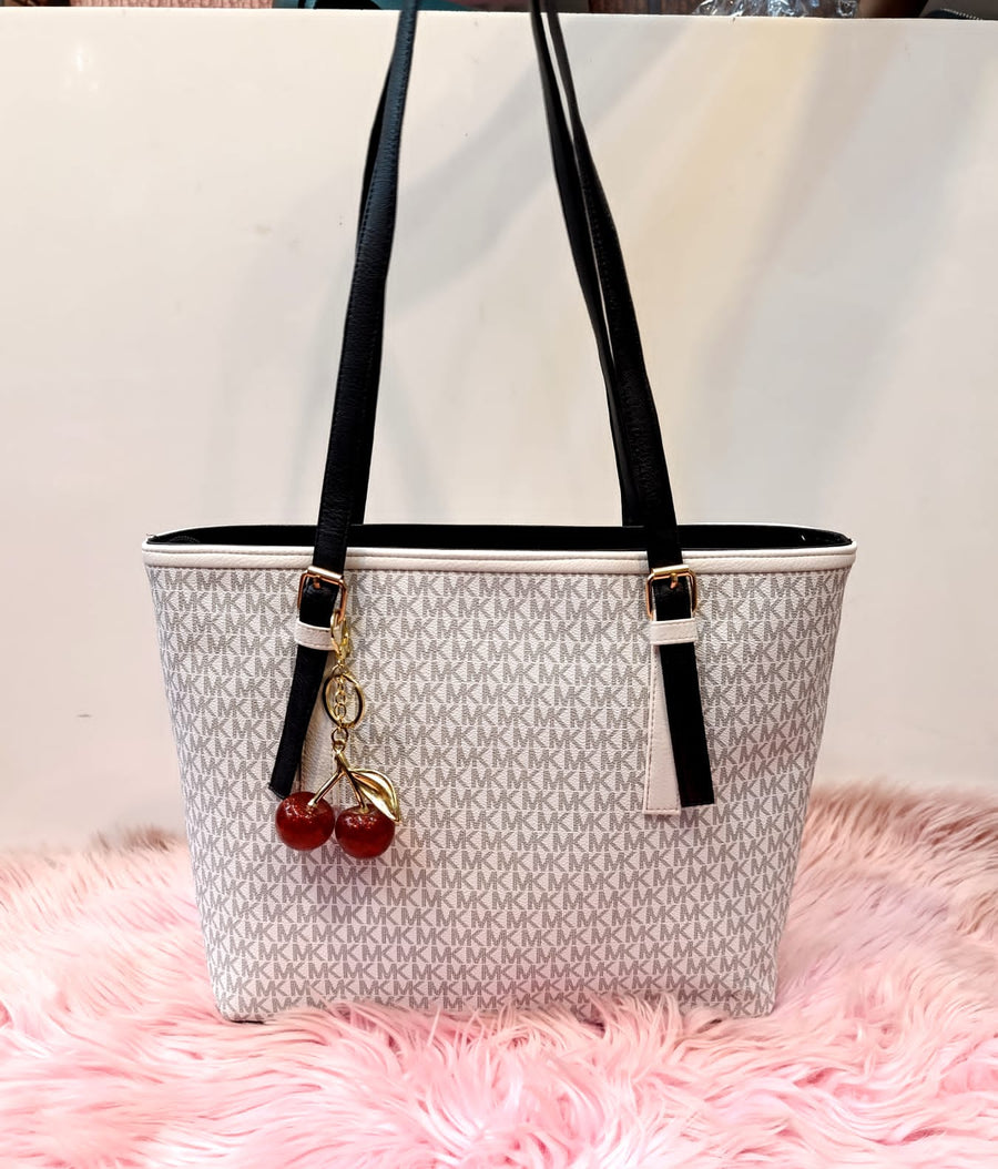 Michael Kors Inspired Jet Set Monogram Tote Bag -famous