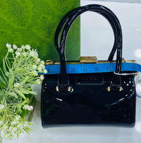 Gucci Patent Leather Frame Satchel Color 02