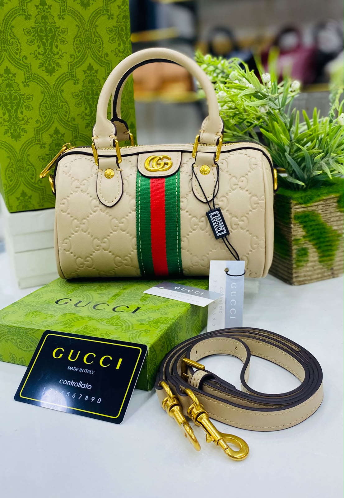 Gucci Ophidia Boston Bag Inspired - Color 12